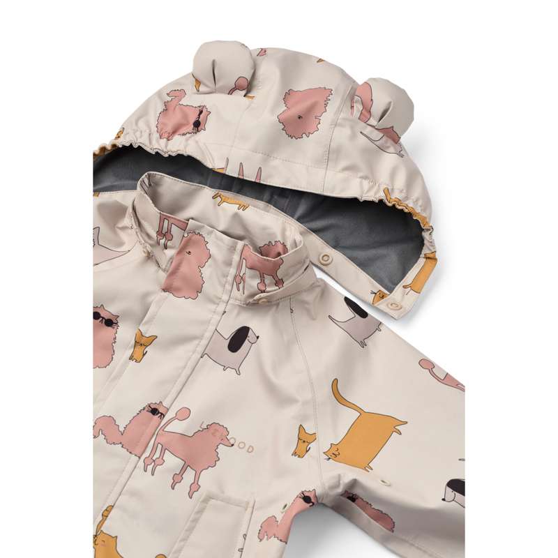 Liewood Manu дъждобран - Котки и кучета/Санди