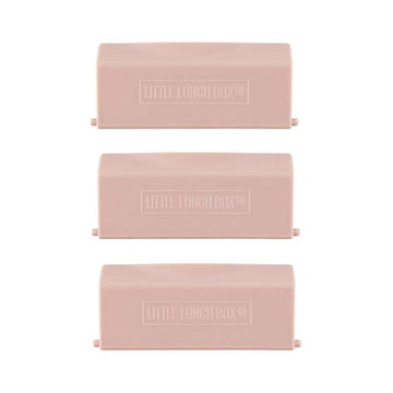 Little Lunch Box Co. Bento 3+ Set with 3 x Closure Flaps - Bone