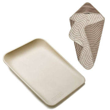 Leander Matty™ Cushion Pillow including Hoodie - Cappuccino