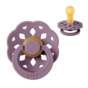 Chupete Bibs Boheme - t. 2 - caucho natural - Malva