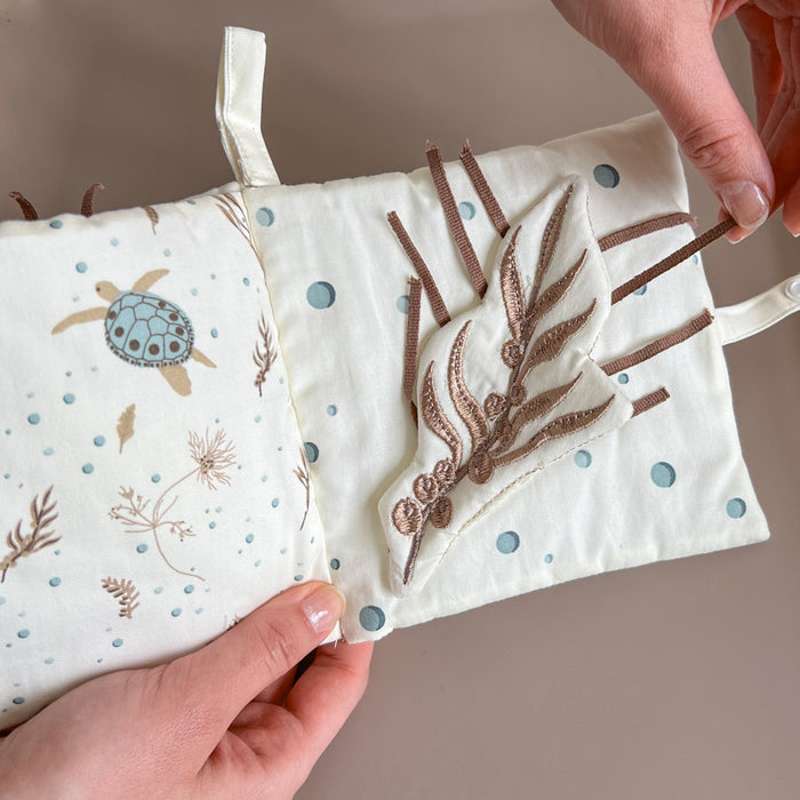 Cam Cam Copenhagen Fabric Book - Sea Garden