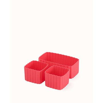 MontiiCo Mix Bento silikonové pohárky - 3 ks - Meloun