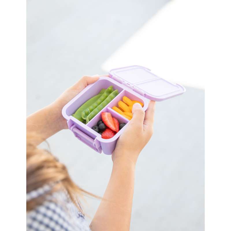 MontiiCo Bento 2 - Snack box - Lilac