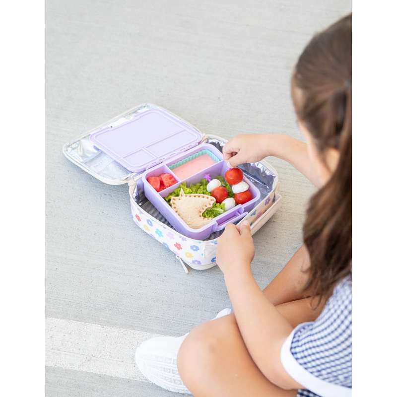 MontiiCo Bento 3 - Lunch Box - Lilac