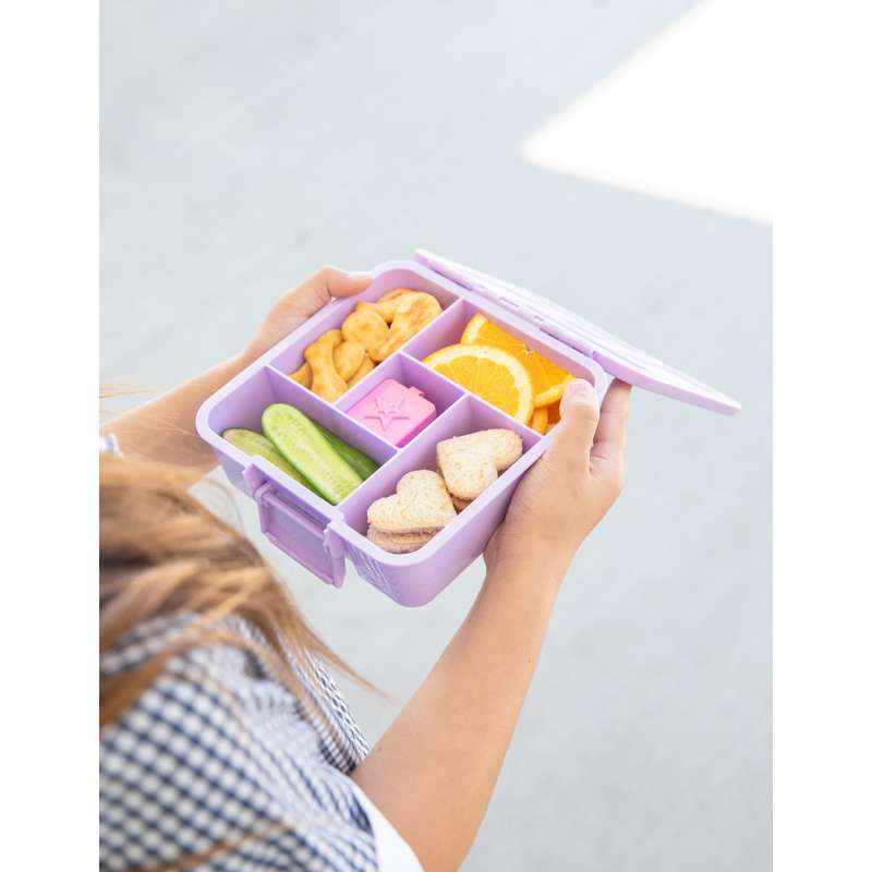 MontiiCo Bento 5 - Lunchbox - Lilac