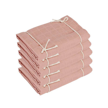 Naturebaby Ekološke tkanine za plenice/Minisvob - 5-pak - Rožnata oblačnost