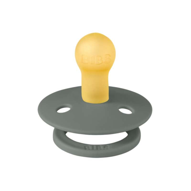 Succhietto Bibs Rotondo Colour - tg. 1 - gomma naturale - Pino