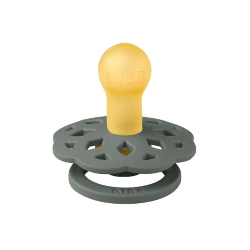 Bibs Boheme Pacifier - sz. 1 - natural rubber - Pine