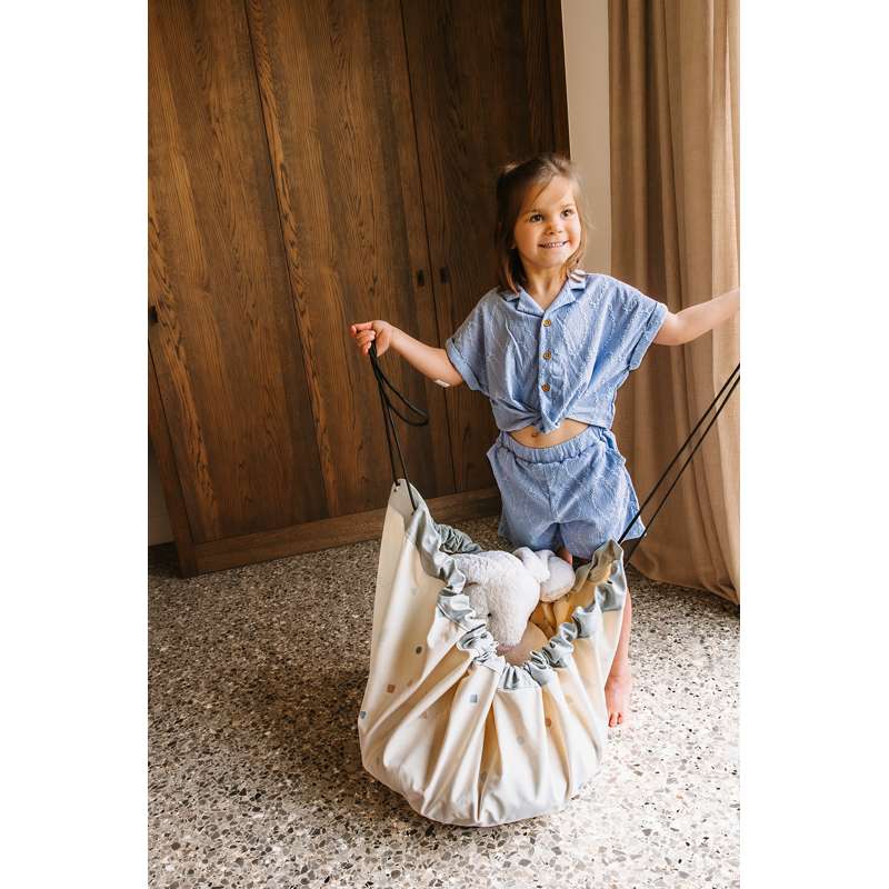 Play & Go Storage rug - Worldmap Color