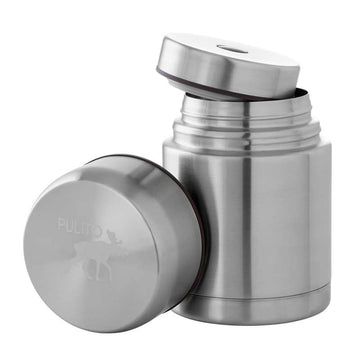 Pulito PureFoodContainer Thermo Ruokalaatikko - Ruostumaton Teräs - Suuri