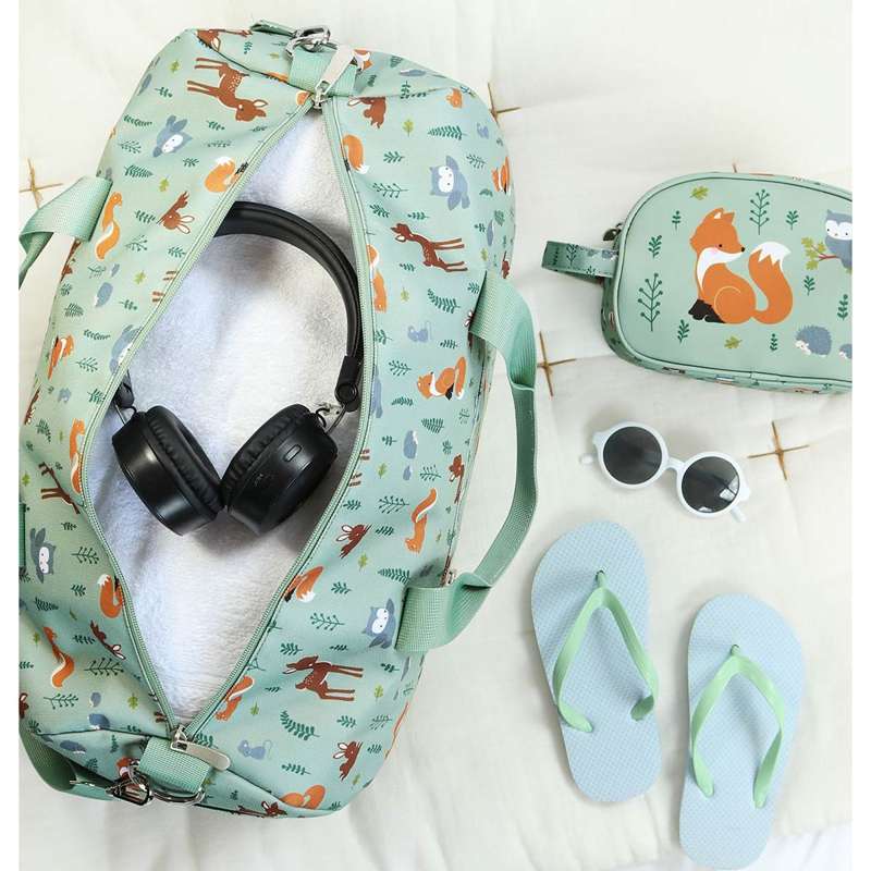 A Little Lovely Company Weekend bag - Forest Friends