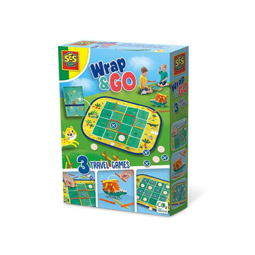 SES Creative Игра - 4 на ред и Стабилна игра в Чанта за пътуване