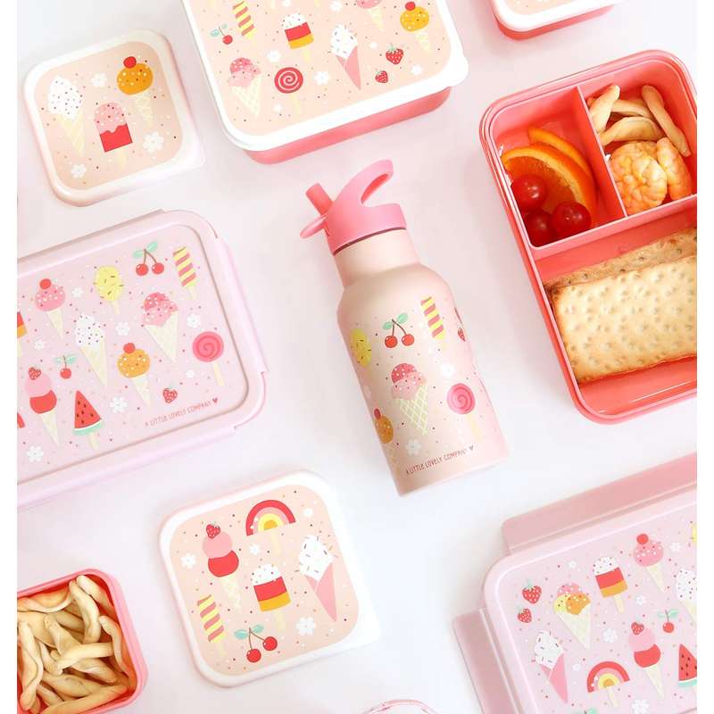 A Little Lovely Company Raumgeteilte Bento Lunchbox - Eiscreme