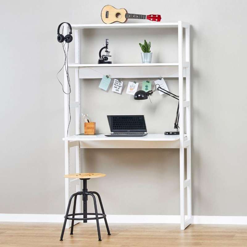 Hoppekids STOREY - Shelf - 2 Sections with 8 Shelves - Multiple Sizes - White
