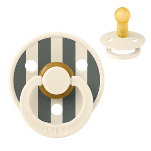 Bibs Pyöreä Colour Tutti - k. 2 - luonnonkumi - Studio - Lohko - Ivory/Mänty