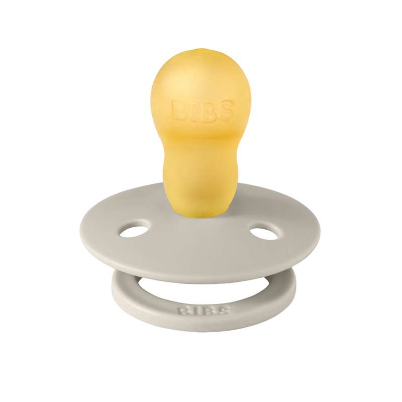 Succhietto Bibs Rotondo Colour - tg. 3 - gomma naturale - Sabbia