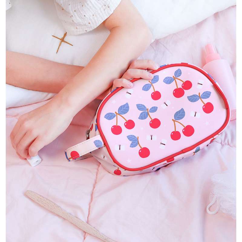 A Little Lovely Company Kulturbeutel - Kirschen