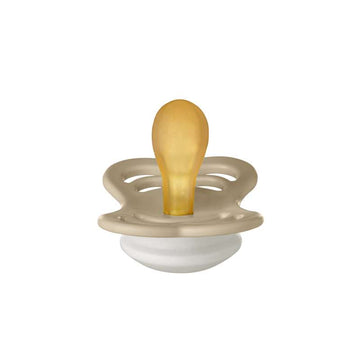 Chupeta Bibs Supreme - tam. 1 - borracha natural - GLOW - Baunilha