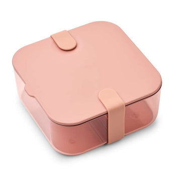 Liewood Carin caja de almuerzo con separador - Pequeña - Tuscany Rose/Frambuesa Polvorienta