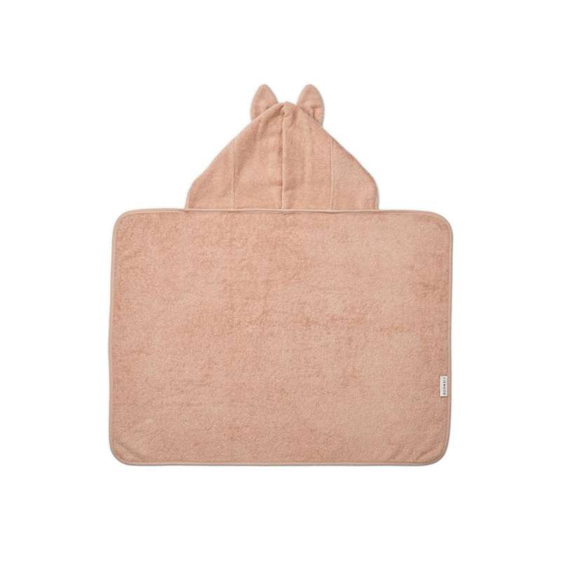 Liewood Vilas Badehåndkle med hette - Baby - Kanin - Pale Tuscany