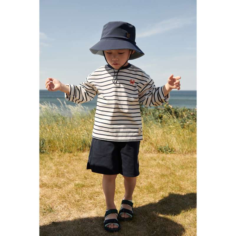 Liewood Seraphina Sportowy Kapelusz Bucket - Klasyczny Granatowy