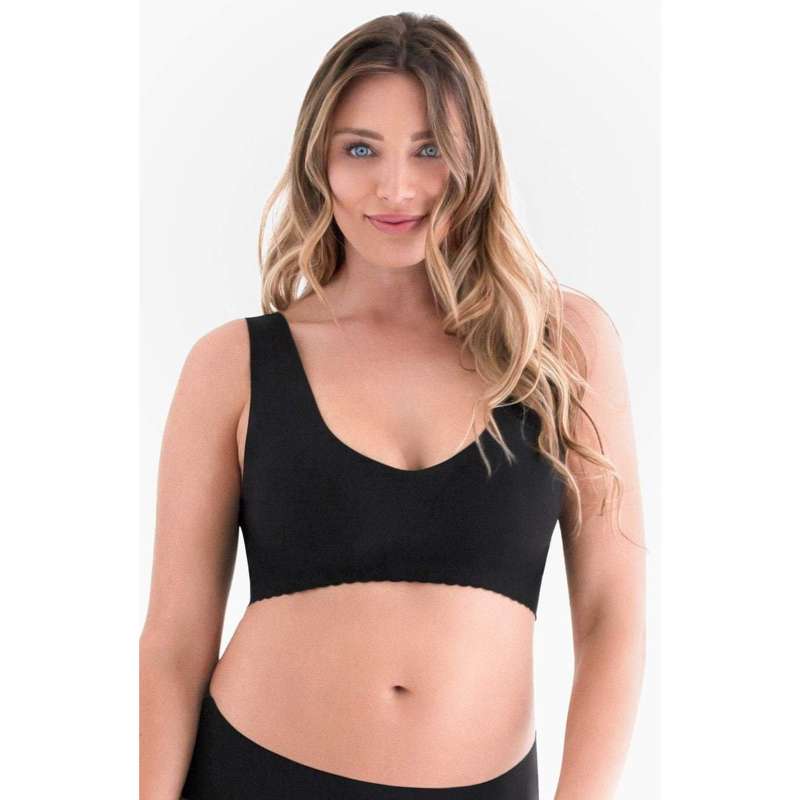Belly Bandit- ANTI V NECK BRA - Black
