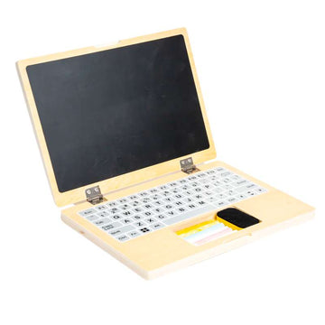 Kid'oh Computer/ laptop di giocattolo (legno)