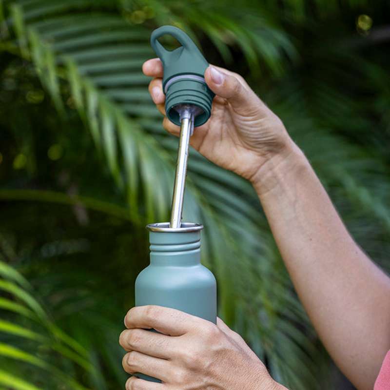 Klean Kanteen Classic Drikkedunk - Flip/Seal SportCap - 532ml - Sea Spray