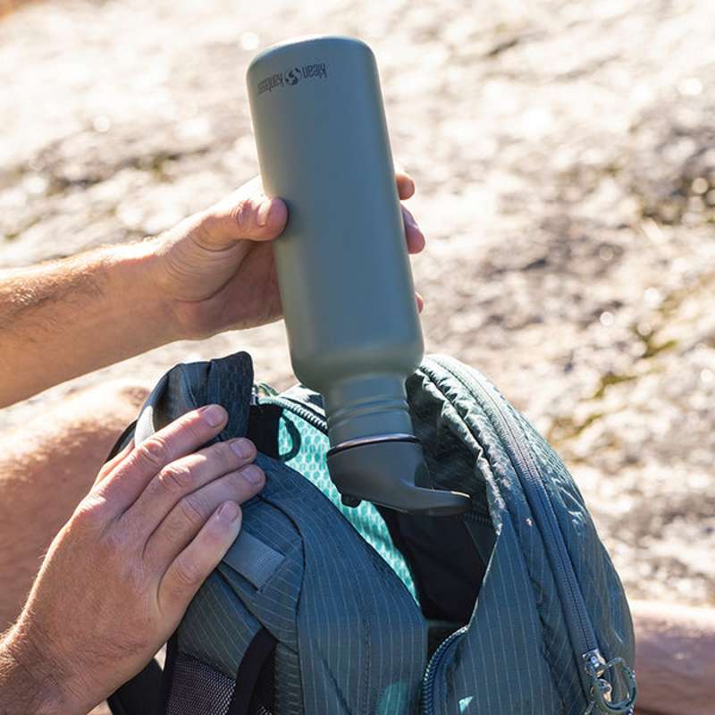 Klean Kanteen Classic Juomapullo - Flip/Seal SportCap - 800ml - Merivesi