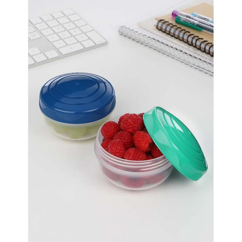 Sistema Snackboks - Porce Pod - 2-balení - 210ml - Mátově modrá/Misty Purple