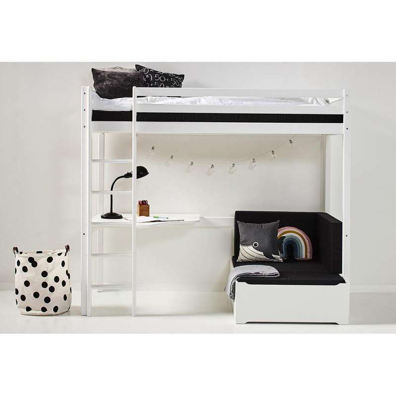 Hoppekids Στρώμα για Lounge Module - 80x200 εκ. - 5-κομμάτι - Μαύρο