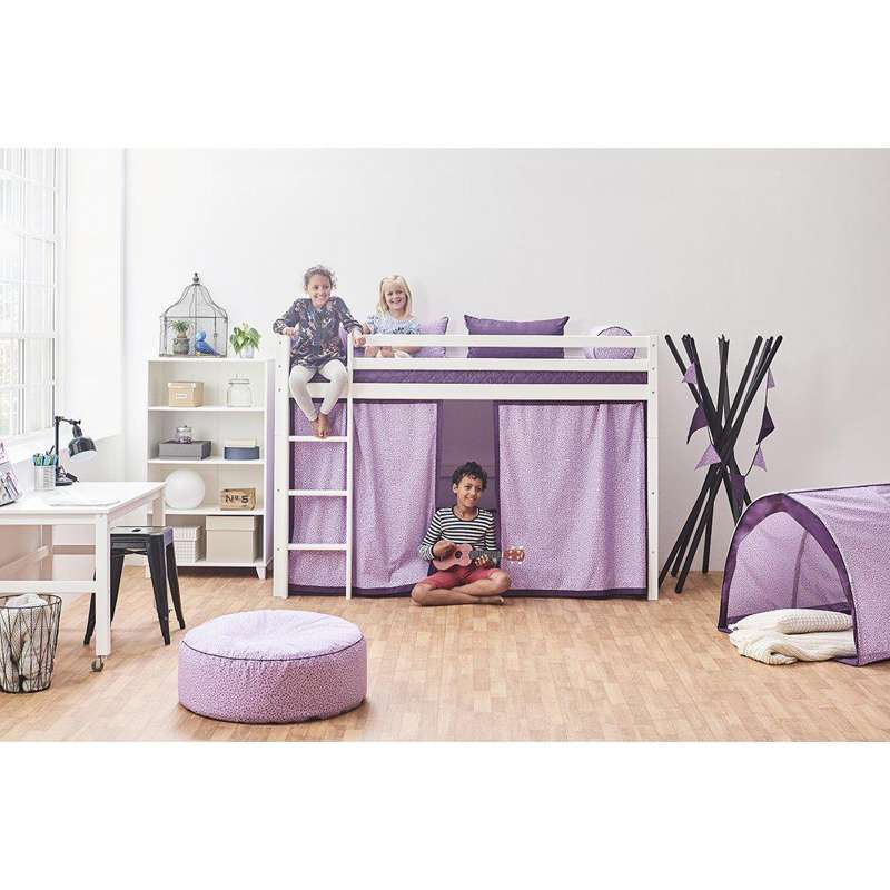 Hoppekids ECO Dream - Keskikorkea sänky - 90x200 cm. - Valkoinen