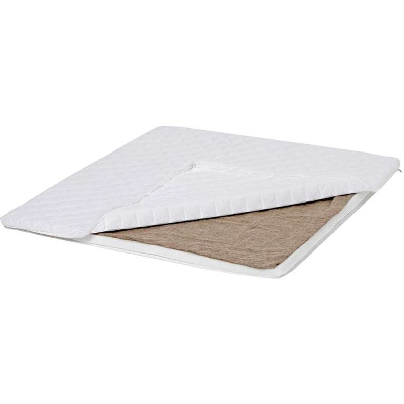 Hoppekids Materasso per lettino - 80x86x3 cm. - Bianco