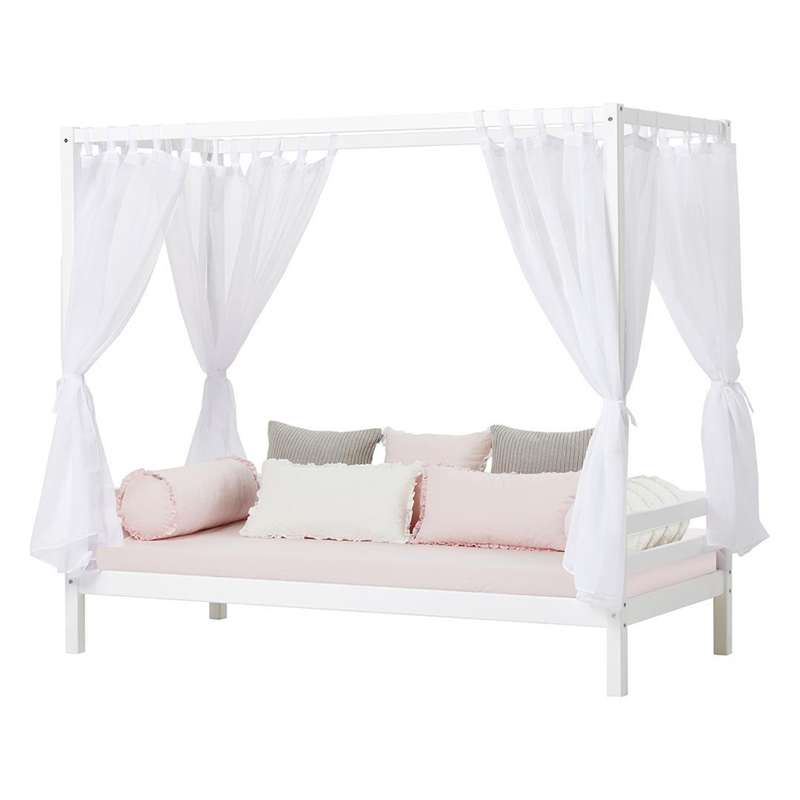 Hoppekids Kissen mit Rüschen - WINTER WONDERLAND - Rosa