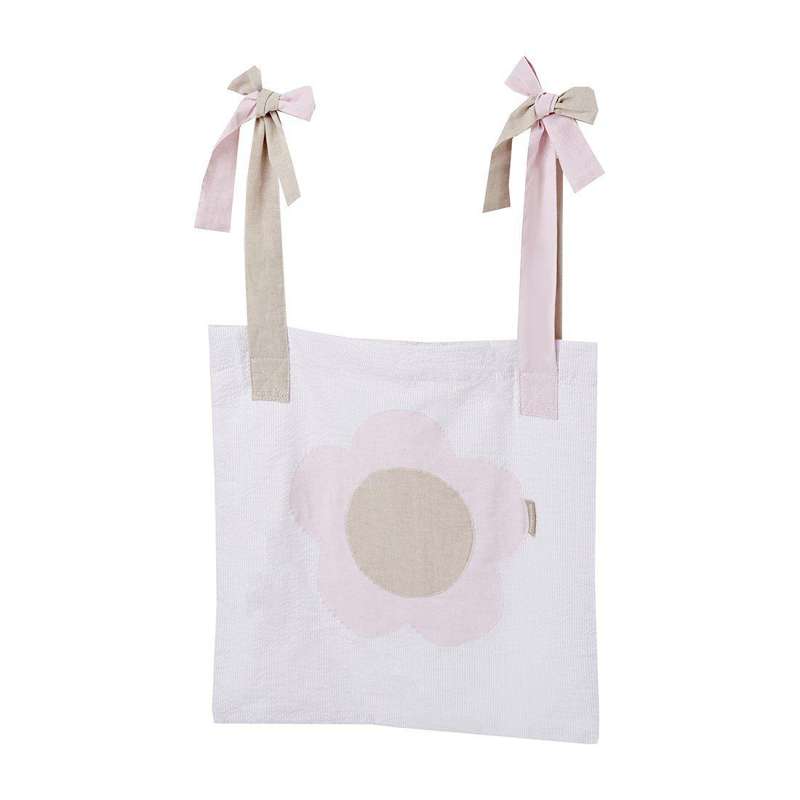 Hoppekids Bed bag with ties - FAIRYTALE FLOWER