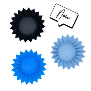 Lunch Punch Silicone molds for the lunch box - Blue/Black