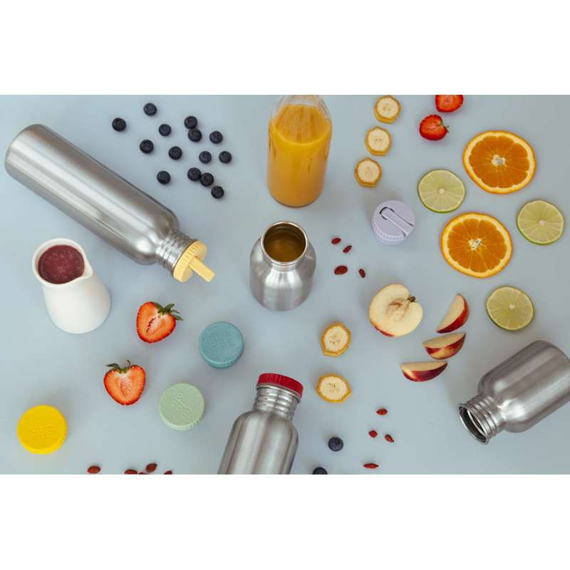 Blafre Sticlă de apă din oțel - 750 ml. - Albastru marin