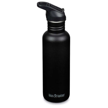 Klean Kanteen Classic Steklenica za pitje - Flip/Seal SportCap - 800ml - Črna