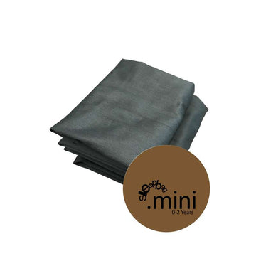 Sleepbag Cotton sheet / mini 0-2 years / 2-pack - grå