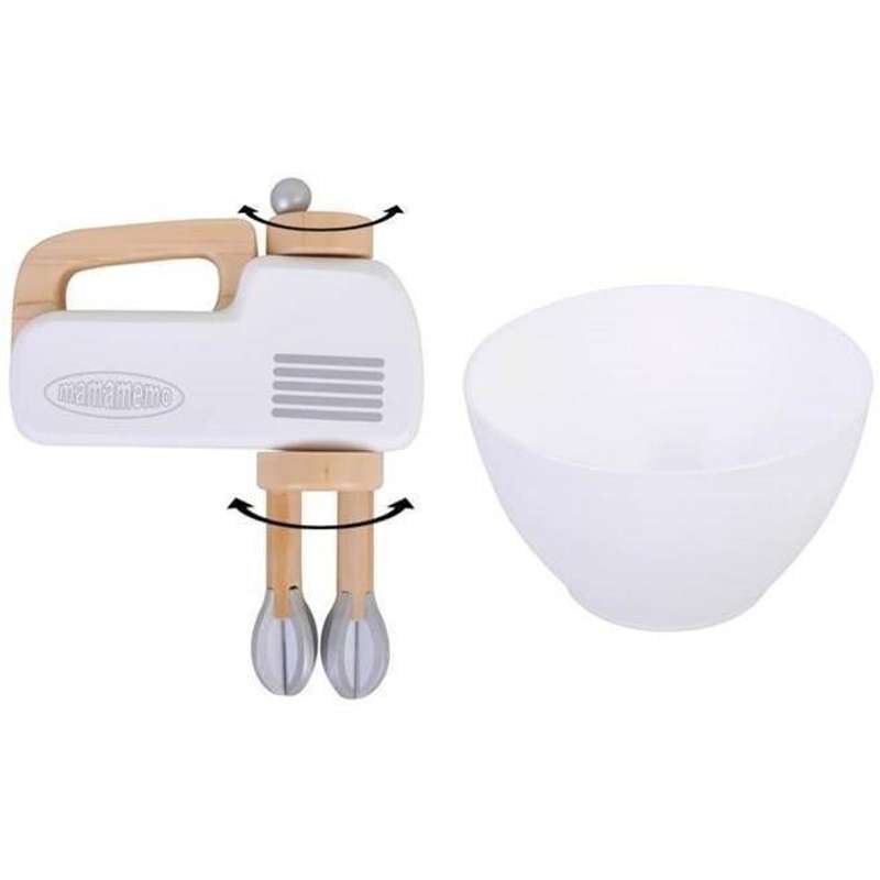 MaMaMeMo Keukenapparatuur - Handmixer - Hout