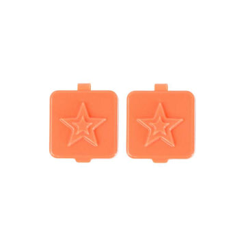 MontiiCo Pudełka na dipy i sosy - 2 szt. - Mandarynka