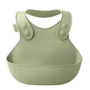 BIBS Dinner - Silicone Bib - Sage