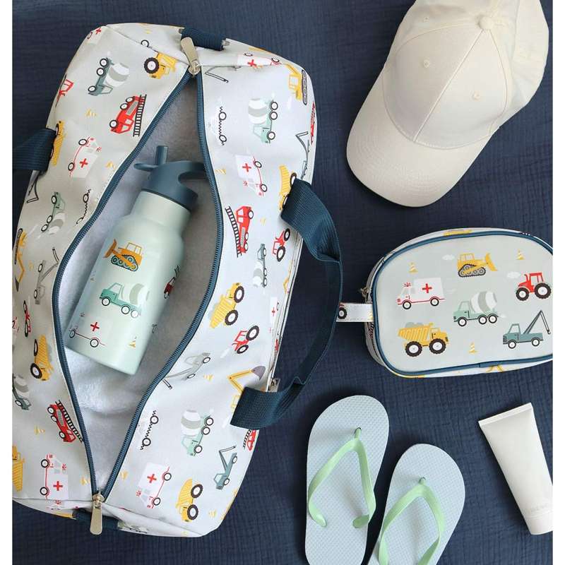 A Little Lovely Company Weekend bag - Vehicles