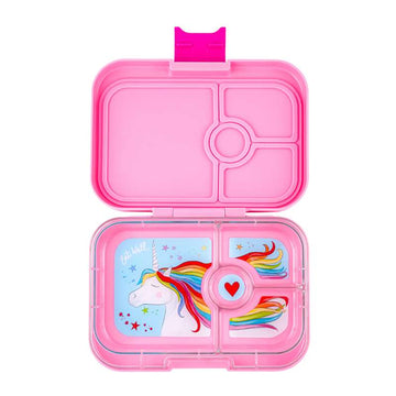 Yumbox Obedová taška - Panino - 4 priehradky - Power Pink/Unicorn