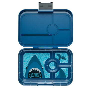 Yumbox Obedový box - Tapas XL - 4 priehradky - Monte Carlo Blue/Shark