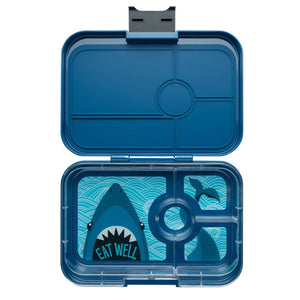 Yumbox Obedový box - Tapas XL - 4 priehradky - Monte Carlo Blue/Shark