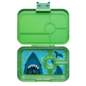 Yumbox Obedová taška - Tapas XL - 4 priestory - Jurassic Green/Shark