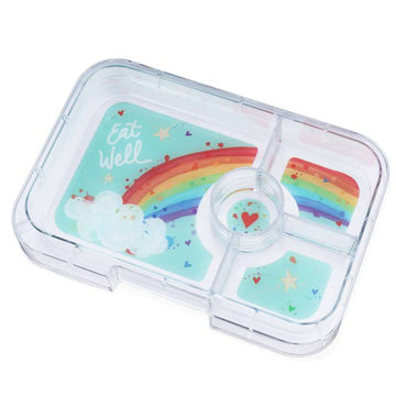 Yumbox Serving tray - Tapas Tray - 4 compartments - Rainbow