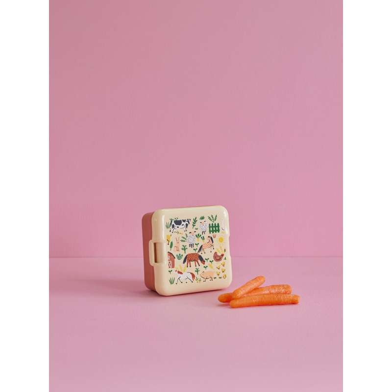 RICE Кутия за обяд с 1 отделение - Малка - Farm Totable - Brun