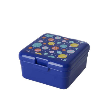RICE Boîte à lunch avec 1 compartiment - Petite - Galaxy - Bleu foncé
